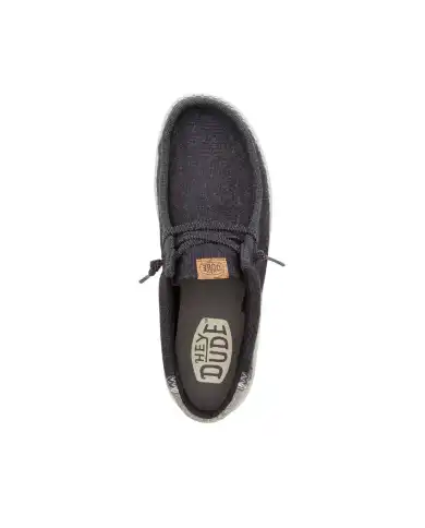 HEY DUDE WALLY JUTE NERO HEY DUDE WALLY JUTE NERO