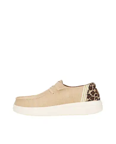 HEY DUDE WENDY ANIMAL BEIGE HEY DUDE WENDY ANIMAL BEIGE
