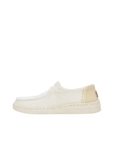 HEY DUDE WENDY ESPADRILLE BIANCO