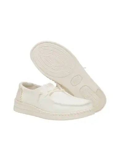 HEY DUDE WENDY ESPADRILLE BIANCO HEY DUDE WENDY ESPADRILLE BIANCO
