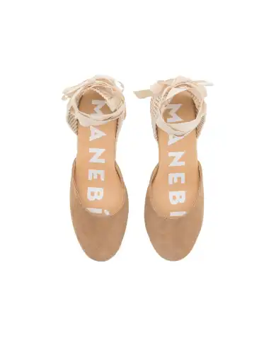 MANEBÍ ESPADRILLAS TAUPE