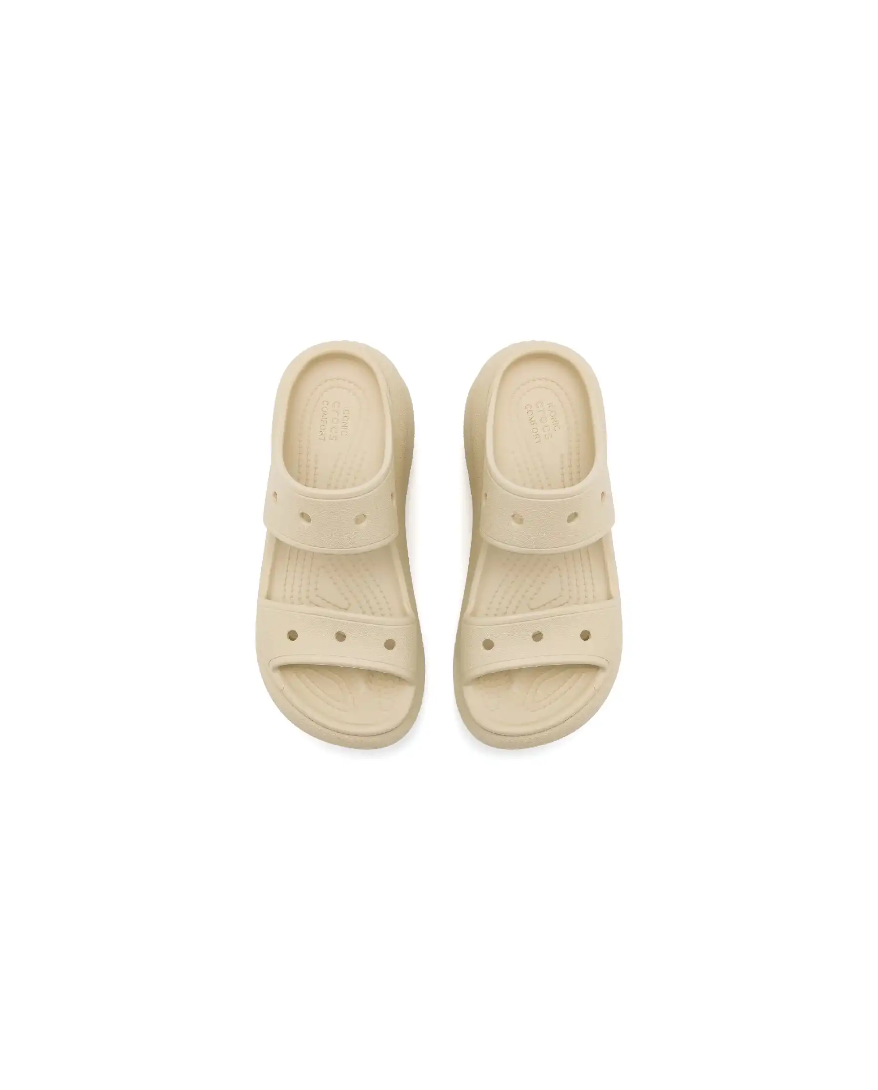 CROCS CIABATTE BEIGE