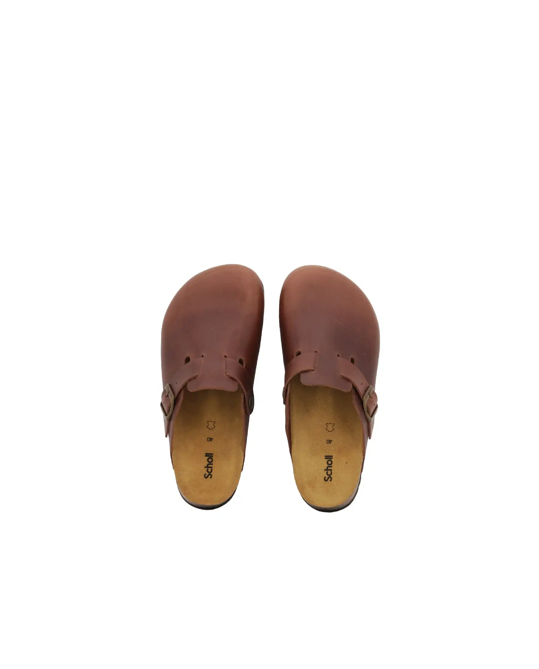 SCHOLL SABOT MARRONE