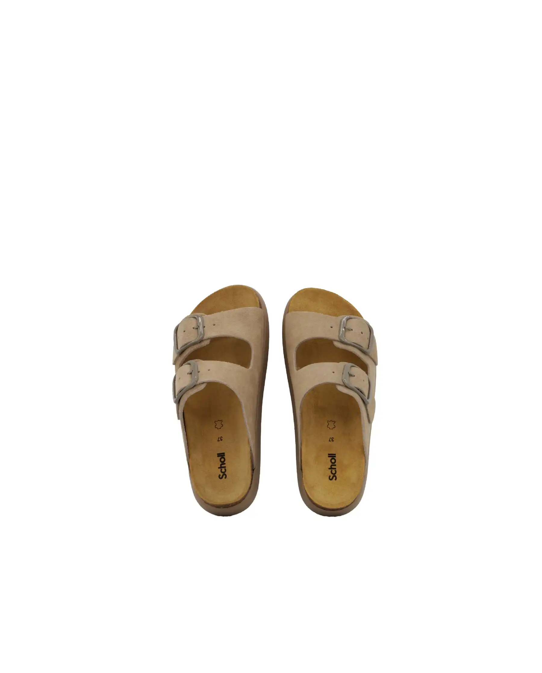 SCHOLL CIABATTINE BEIGE