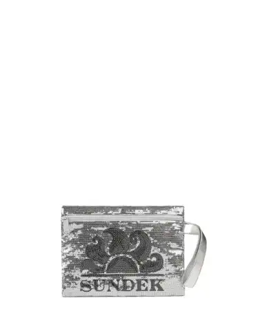 SUNDEK POCHETTE ARGENTO