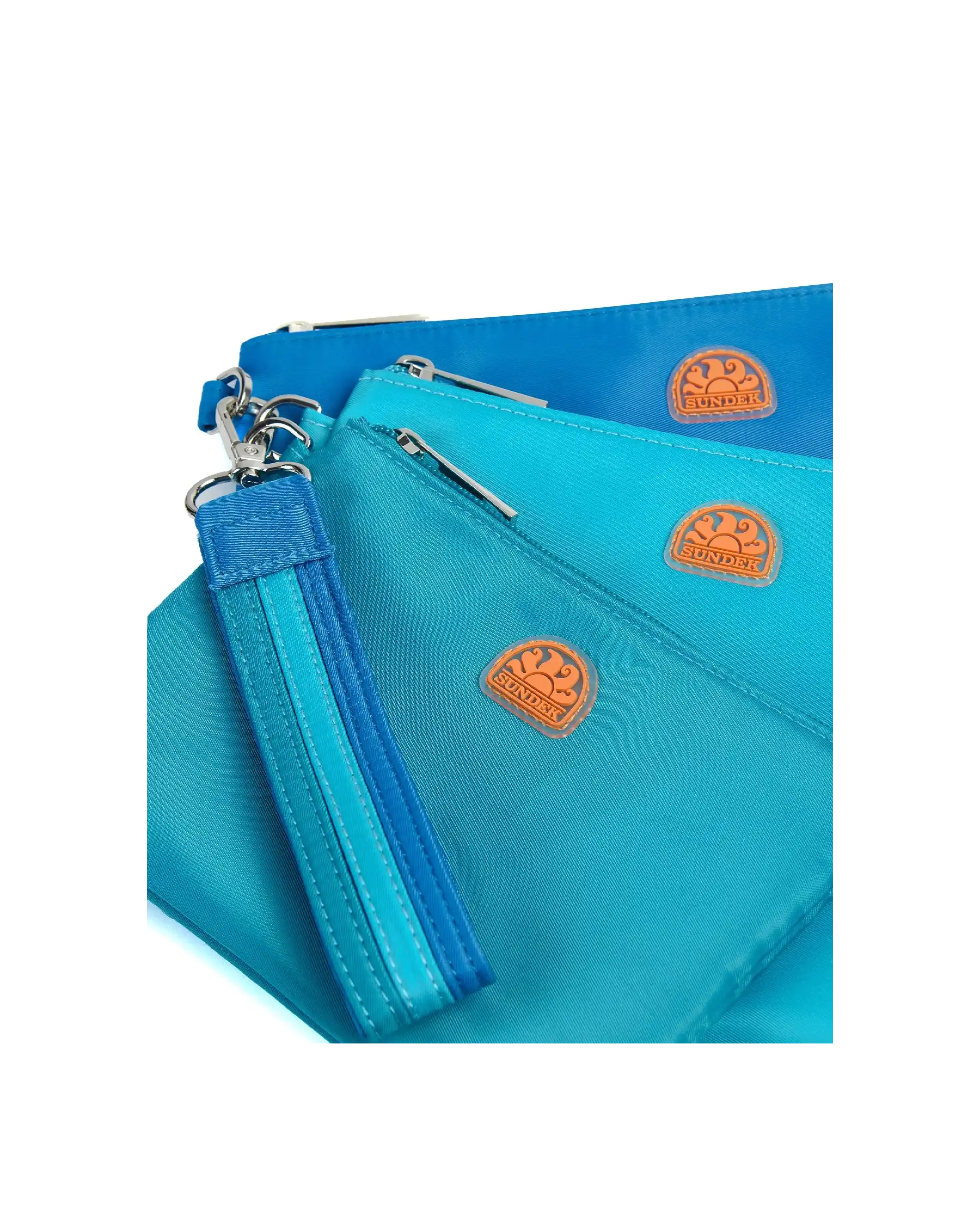 SUNDEK MINI POCHETTE A 3 AZZURRO