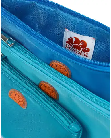SUNDEK MINI POCHETTE A 3 AZZURRO