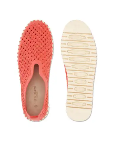 ILSE JACOBSEN MOCASSINI ROSSO