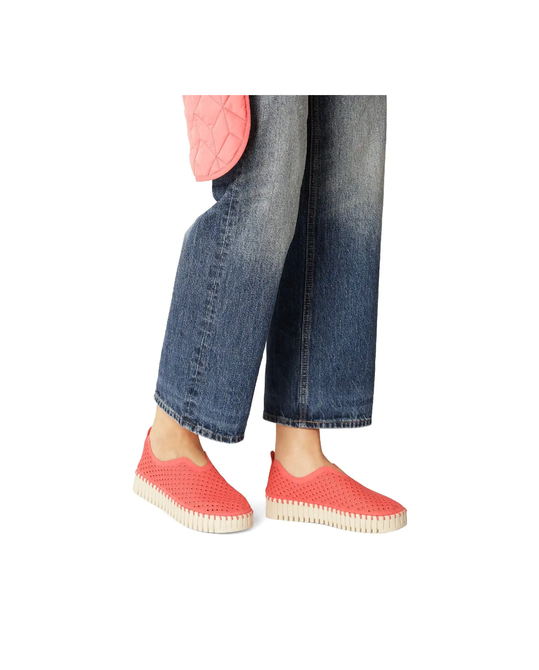 ILSE JACOBSEN MOCASSINI ROSSO