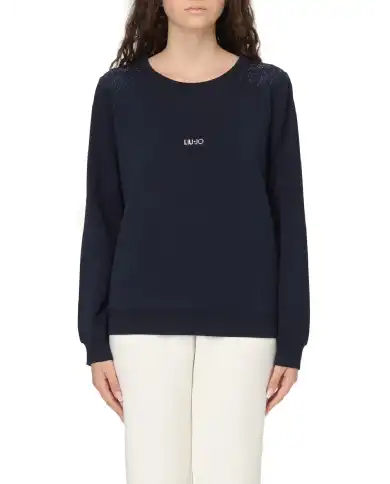 LIU JO FELPA BLU LIU JO FELPA BLU