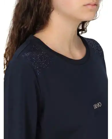 LIU JO FELPA BLU LIU JO FELPA BLU