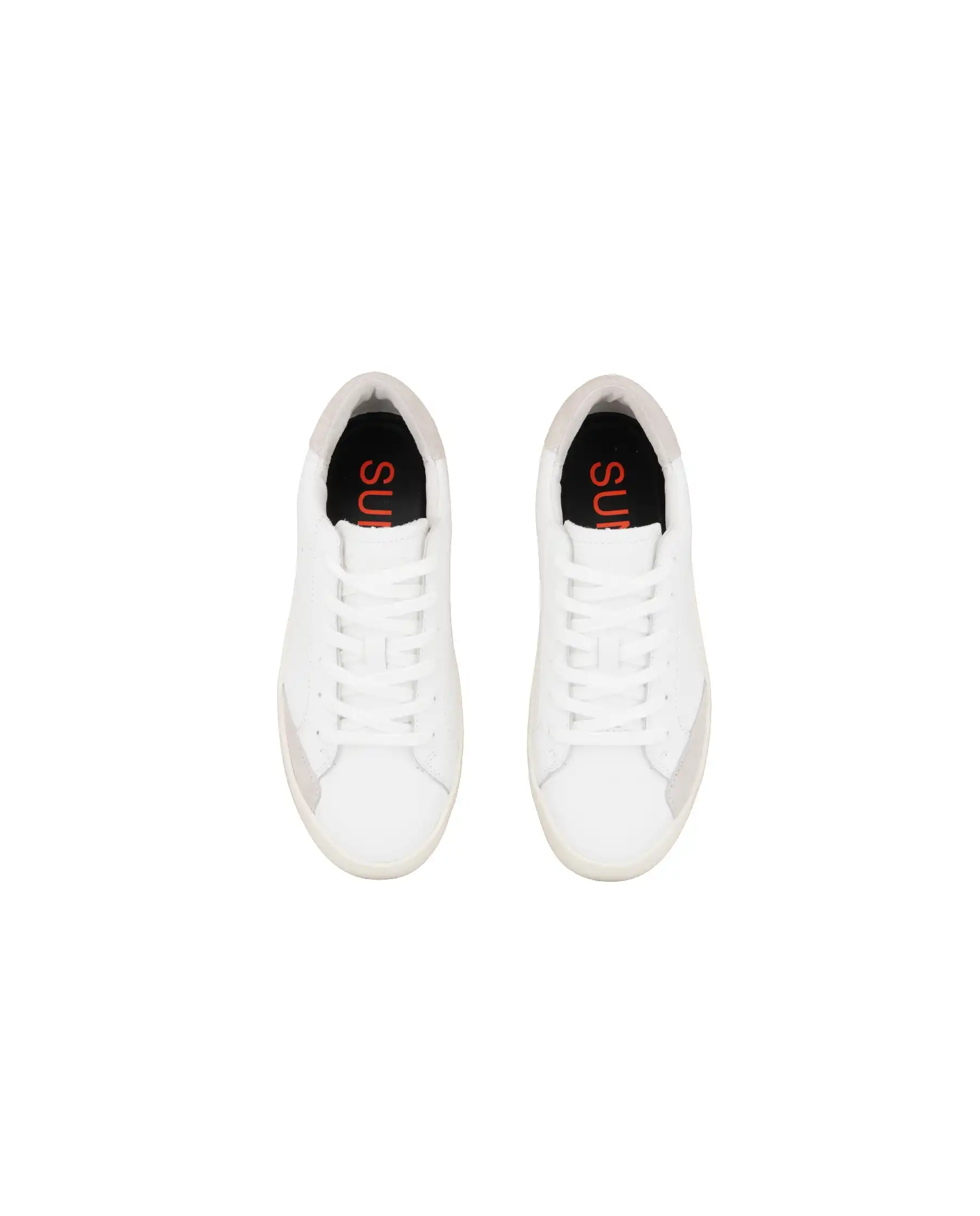 SUN 68 SNEAKERS BIANCO