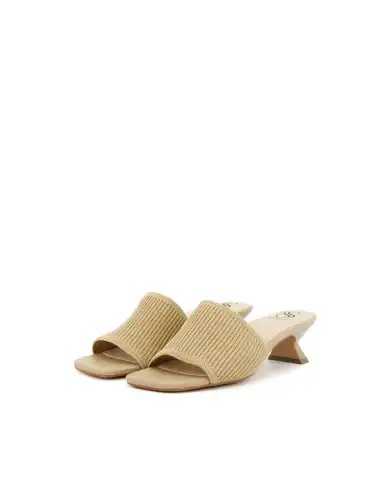 MISS ELASTIC CIABATTINA BEIGE MISS ELASTIC CIABATTINA BEIGE