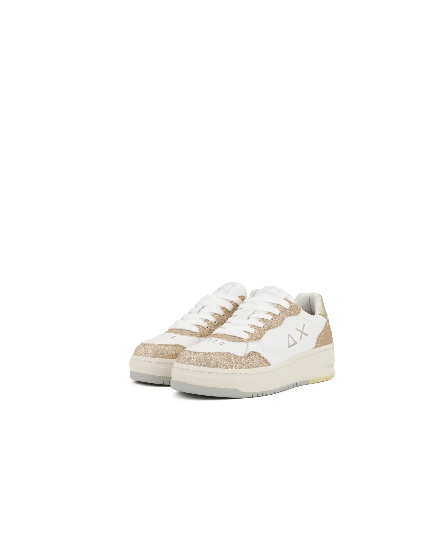 SUN 68 SNEAKERS BIANCO