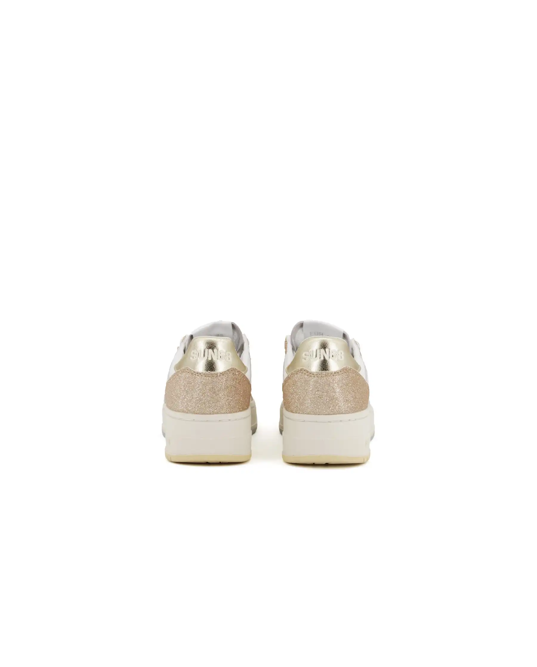 SUN 68 SNEAKERS BIANCO