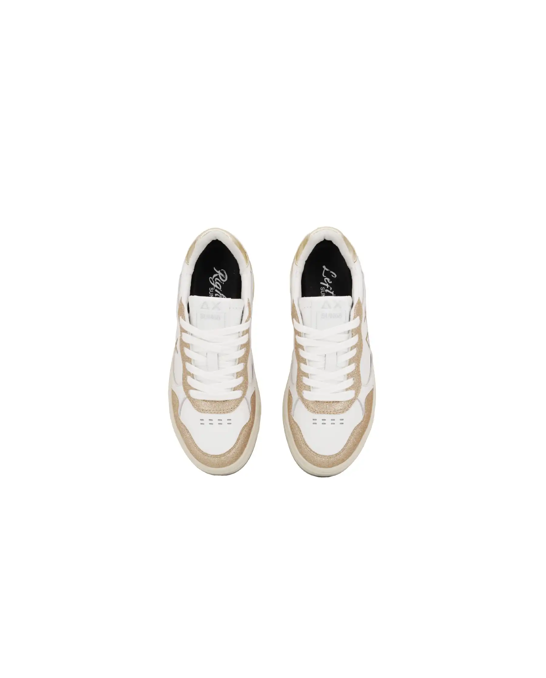 SUN 68 SNEAKERS BIANCO