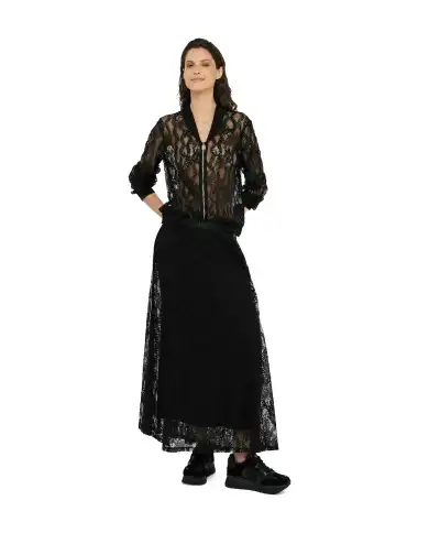 LIU JO GONNA IN PIZZO NERO