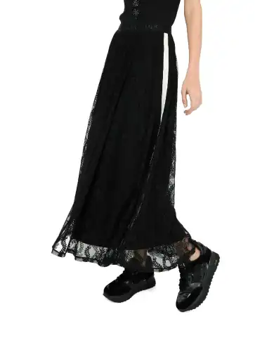 LIU JO GONNA IN PIZZO NERO