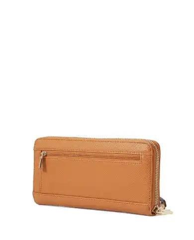 GUESS PORTAFOGLIO LAUREL COGNAC GUESS PORTAFOGLIO LAUREL COGNAC