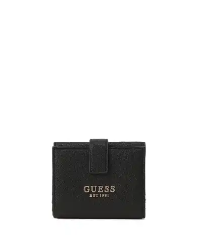 GUESS PORTAFOGLIO LAUREL NERO GUESS PORTAFOGLIO LAUREL NERO