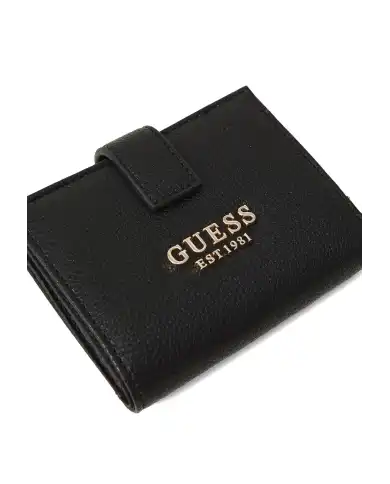 GUESS PORTAFOGLIO LAUREL NERO GUESS PORTAFOGLIO LAUREL NERO