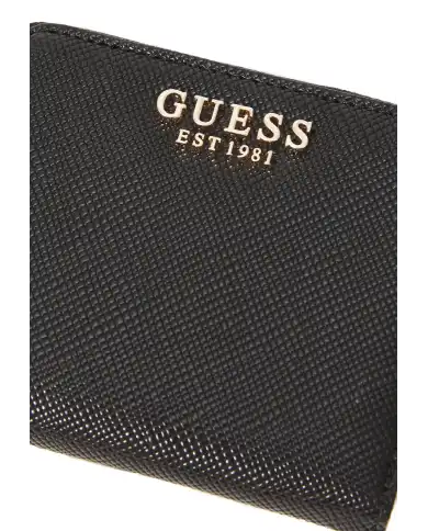 GUESS PORTAFOGLIO LAUREL NERO GUESS PORTAFOGLIO LAUREL NERO