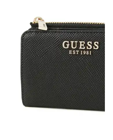 GUESS PORTAFOGLIO LAUREL NERO GUESS PORTAFOGLIO LAUREL NERO