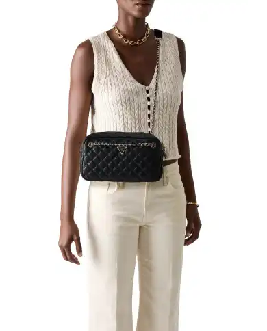 GUESS BORSA GIULLY NERO GUESS BORSA GIULLY NERO