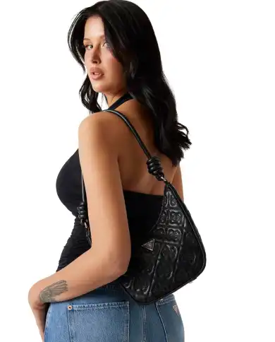 GUESS BORSA ADELASIA NERO GUESS BORSA ADELASIA NERO