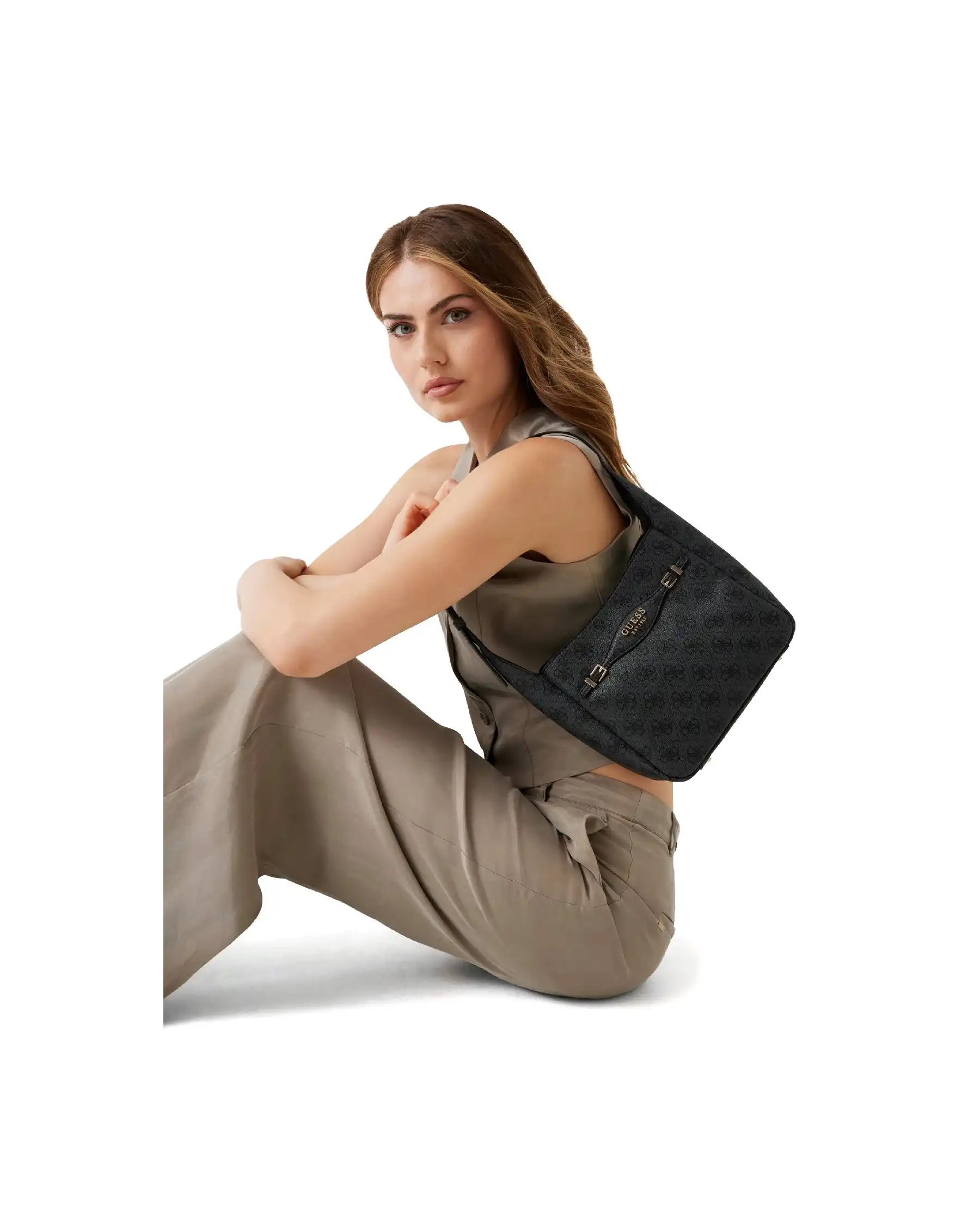 GUESS BORSA KATYA NERO