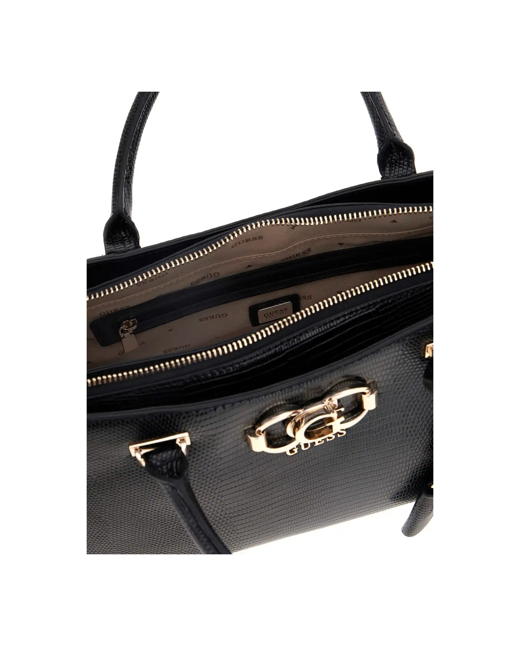 GUESS BORSA SALINGE NERO