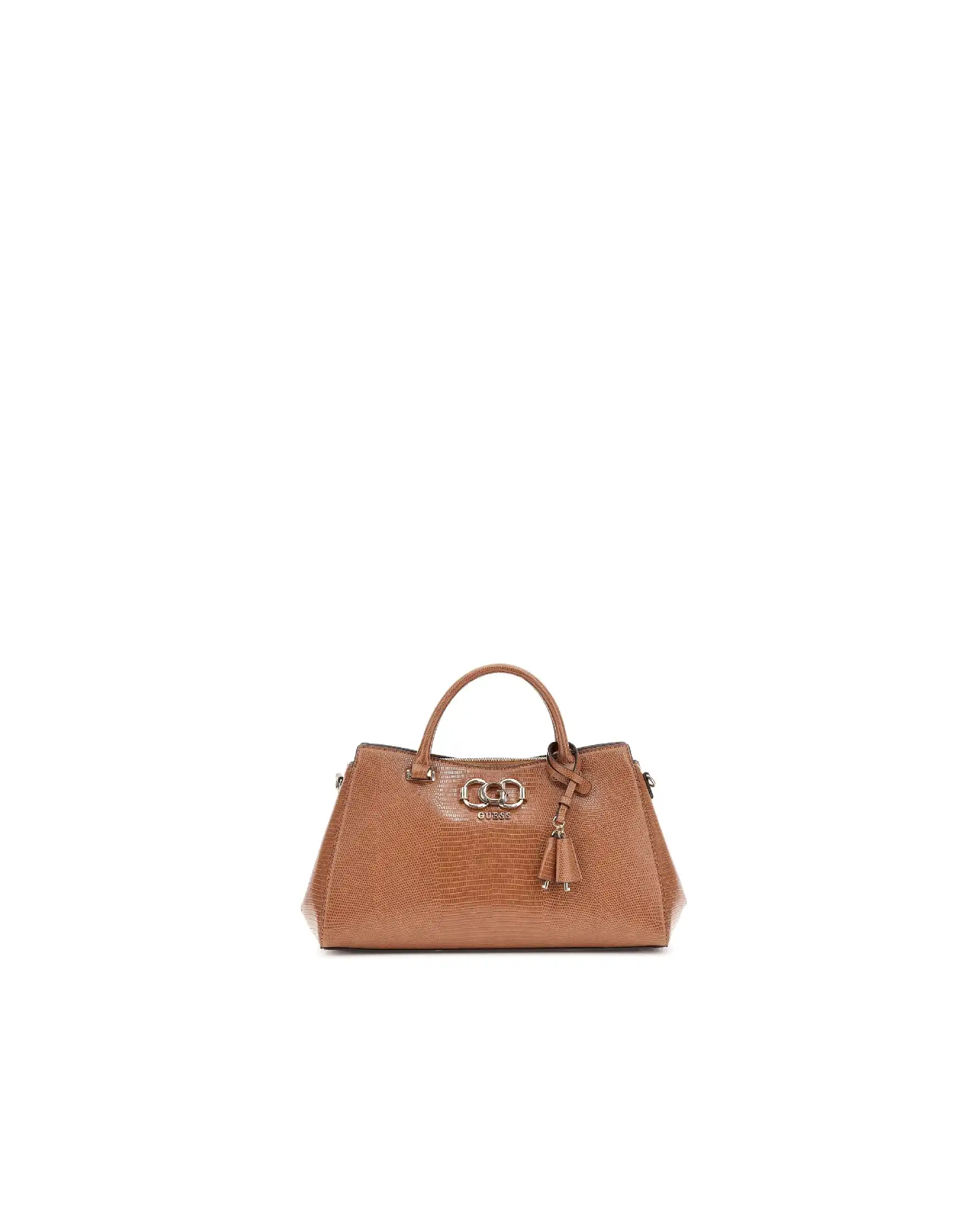 GUESS BORSA SALINGE COGNAC