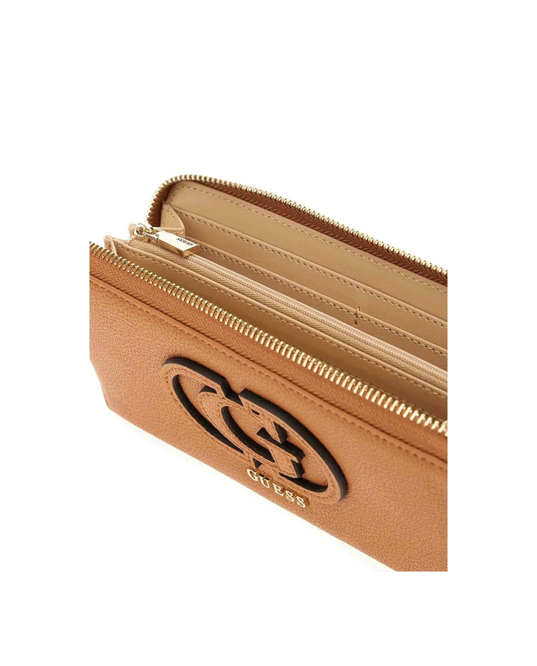 GUESS PORTAFOGLIO CALEBRA COGNAC