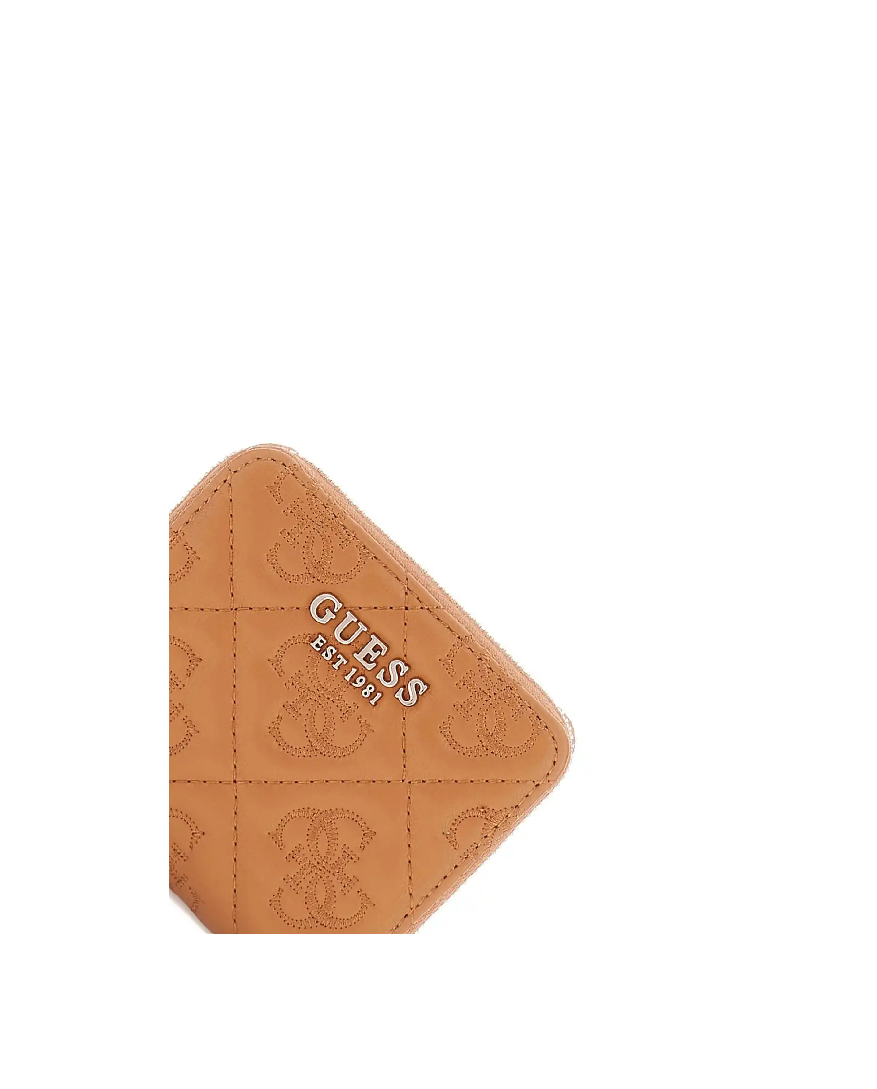 GUESS PORTAFOGLIO ADELASIA COGNAC