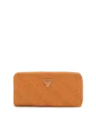 GUESS PORTAFOGLIO ADELASIA COGNAC