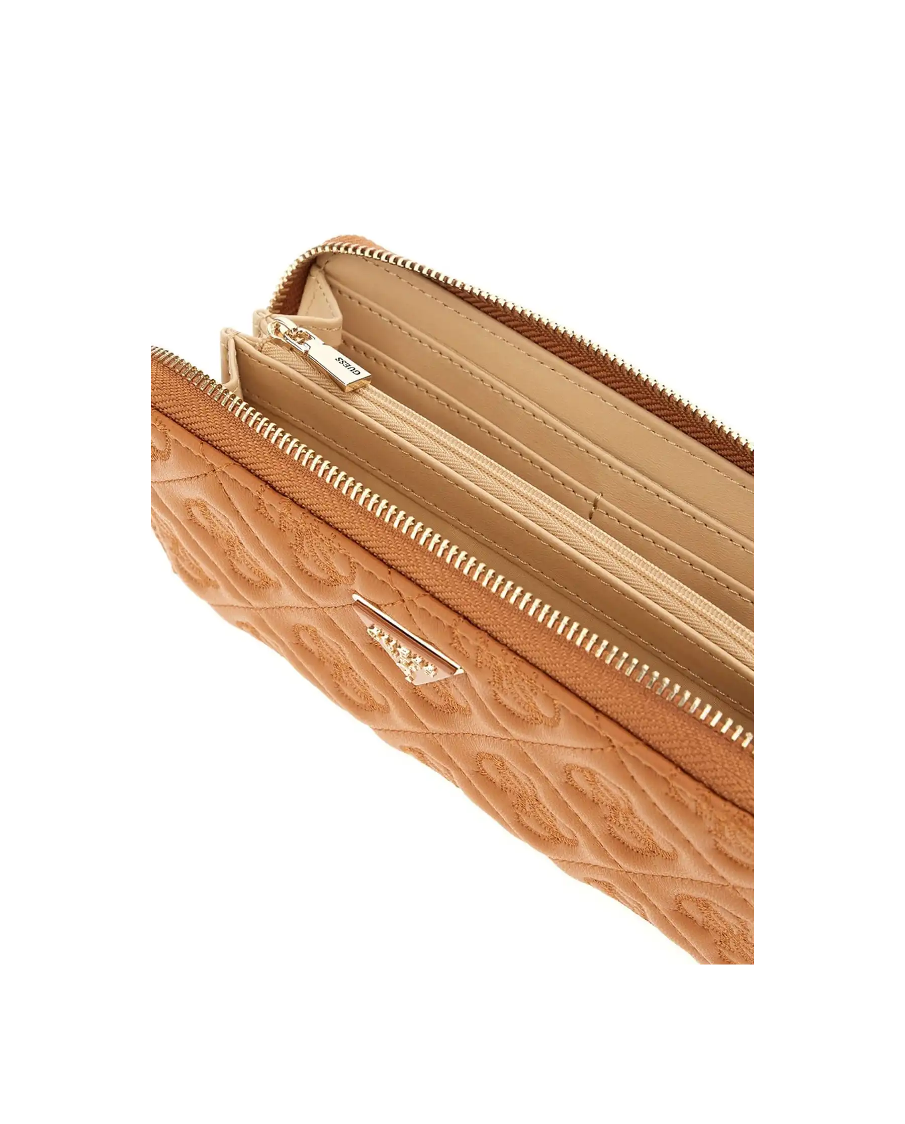 GUESS PORTAFOGLIO ADELASIA COGNAC