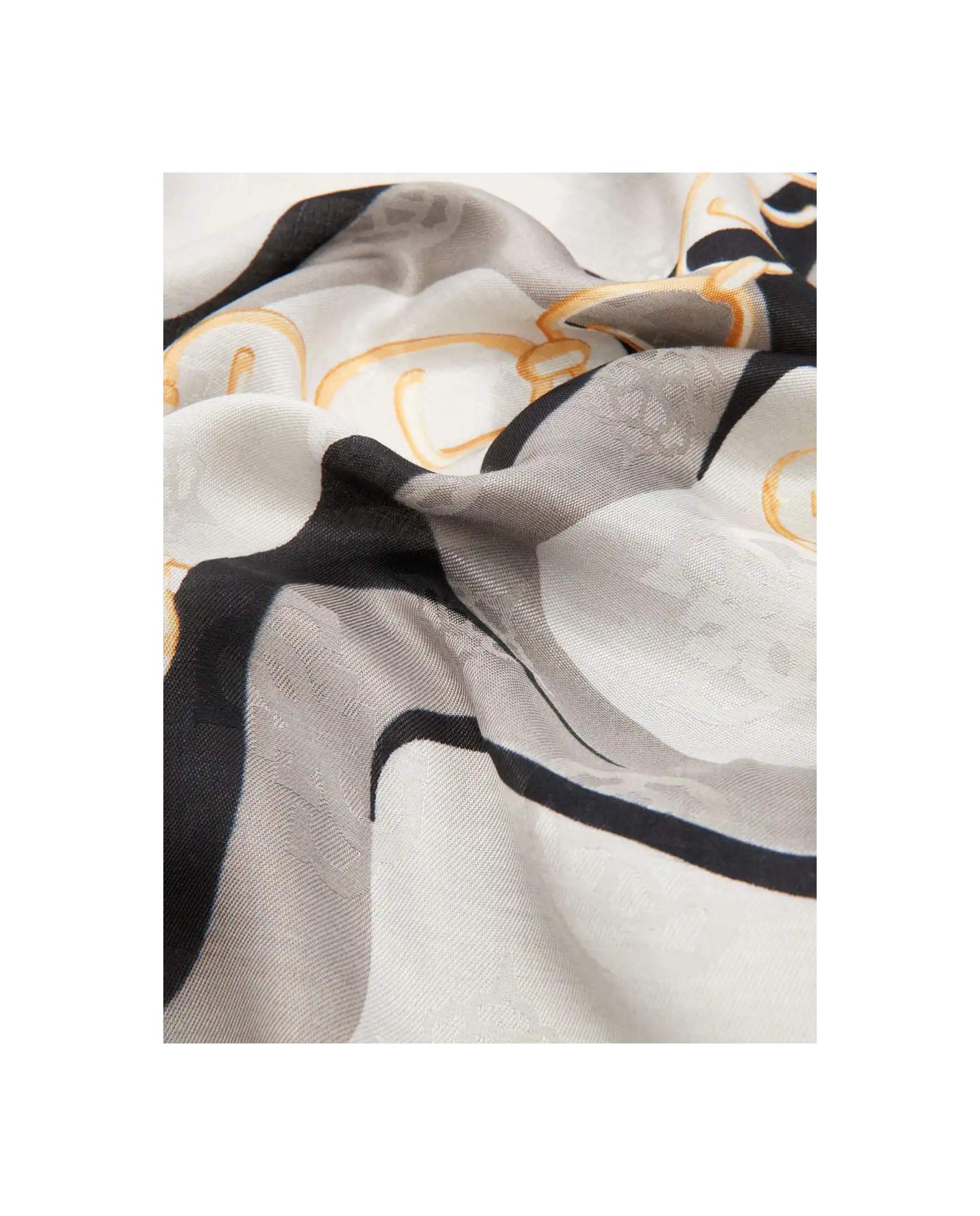 GUESS FOULARD KEFIAH NERO