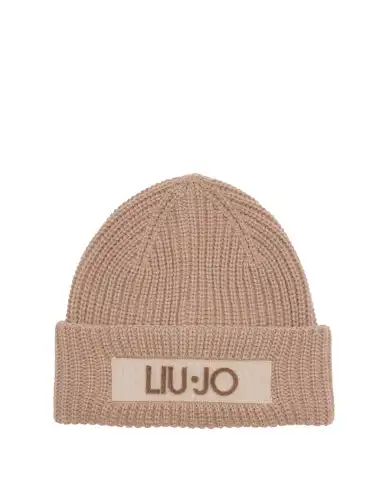 LIU JO BERRETTO BEANIE BEIGE