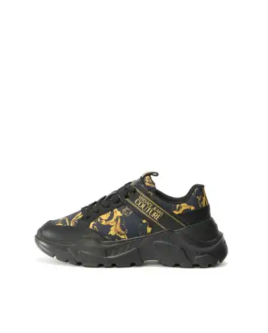 VERSACE JEANS COUTURE SNEAKERS SPEEDTRACK NERO