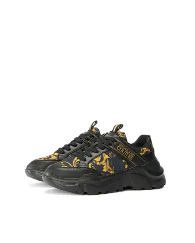 VERSACE JEANS COUTURE SNEAKERS SPEEDTRACK NERO