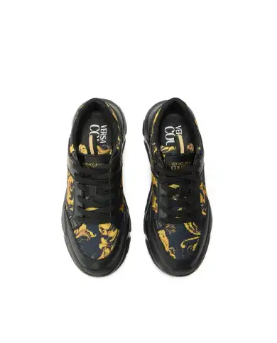 VERSACE JEANS COUTURE SNEAKERS SPEEDTRACK NERO