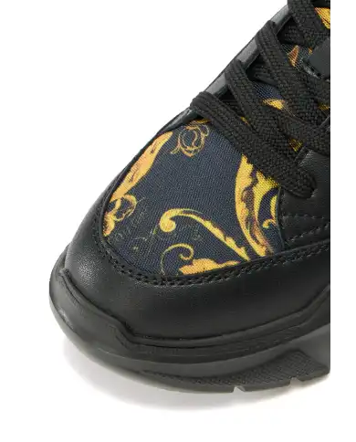 VERSACE JEANS COUTURE SNEAKERS SPEEDTRACK NERO