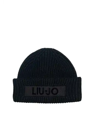 LIU JO BERRETTO BEANIE NERO LIU JO BERRETTO BEANIE NERO