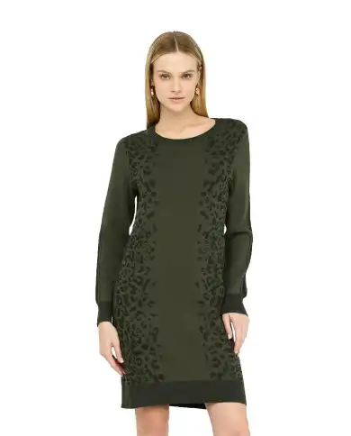 LIU JO ABITO VERDE MILITARE LIU JO ABITO VERDE MILITARE