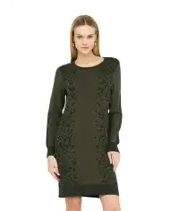 LIU JO ABITO VERDE MILITARE LIU JO ABITO VERDE MILITARE