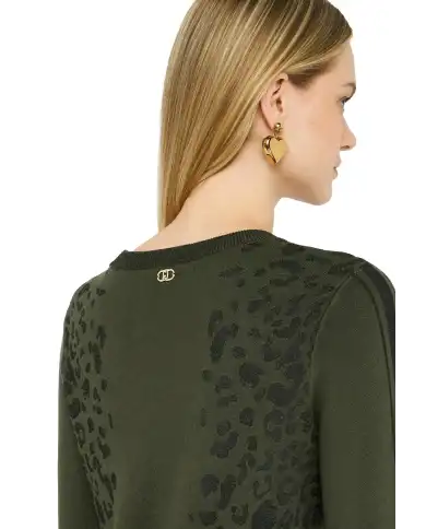 LIU JO ABITO VERDE MILITARE LIU JO ABITO VERDE MILITARE