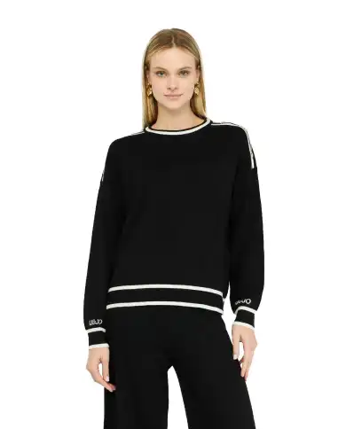 LIU JO MAGLIA NERO LIU JO MAGLIA NERO