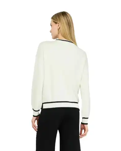 LIU JO MAGLIA BIANCO