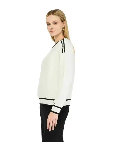 LIU JO MAGLIA BIANCO