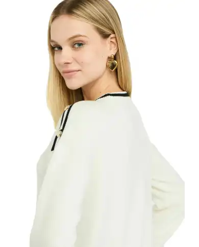 LIU JO MAGLIA BIANCO